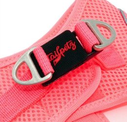 Tailpetz Air Mesh Harness GöğüsTasması Neon Pembe Medium