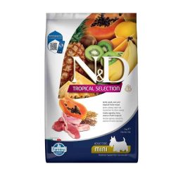 N&D Tropical Selection Kuzu Etli ve Tropikal Meyveli Mini Irk Yetişkin Köpek Maması 5 Kg