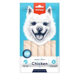 Wanpy Tavuklu Krema Köpek Ödülü 5×14 Gr