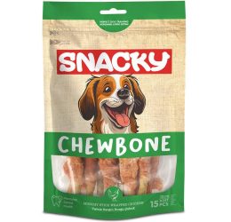 Snacky Munchy Tavuk Sargılı Köpek Ödül 10lu 120 gr