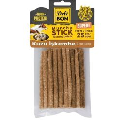 Delibon Süper Munchy Çubuk Kuzu İşkembeli İnce 25’li