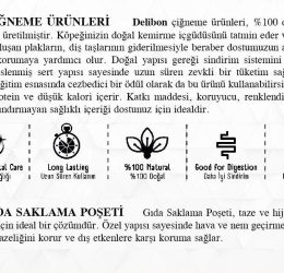 Delibon Süper Munchy Çubuk Dana Memeli Köpek Çiğneme Kemiği İnce 25’li