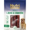 Nutri Canin Rawhide Kuzu Eti Sarılı Kemik Köpek Ödülü 80 Gr