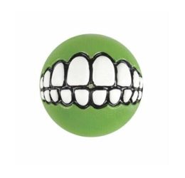 Rogz Toyz Grinz Ödül Hazneli Köpek Oyun Topu Yeşil Large 7.8 Cm
