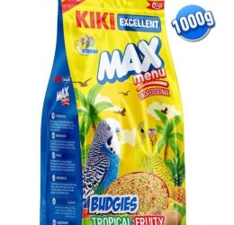 Kiki Excellent Kuş Max Menu Tropikal Meyveli Muhabbet Yemi 1000 Gr