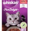 Whiskas Pouch Pure Delight Jöle İçinde Sığır Etli Yetişkin Kedi Konservesi 85gr