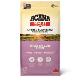 Acana Singles – Grass-Fed Lamb Köpek Maması 17 Kg