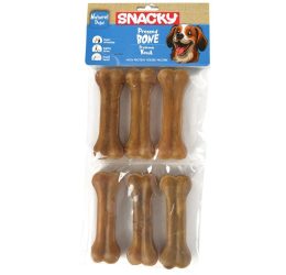 Snacky Natural Köpek Çiğneme Kemiği 10 cm 6’lı