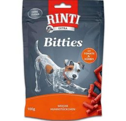 Rinti Extra Bitties Tavuk Etli ve Domatesli Köpek Ödülü 100 Gr