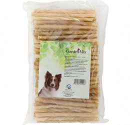 Gardenmix 100’lü Sütlü Natural Burgu Köpek Ödül Çubuğu (5”)
