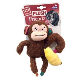Plush Friendz Sesli Maymun Peluş Köpek Oyuncağı