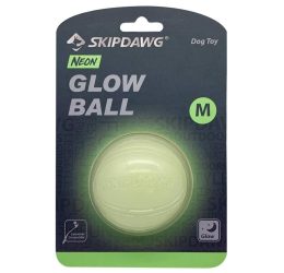 Gigwi Glow Ball Karanlıkta Parlayan Dayanıklı Köpek Oyun Topu 10 cm