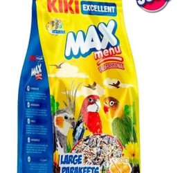 Kiki Excellent Kuş Max Menu Büyük Paraket Yemi 500 Gr
