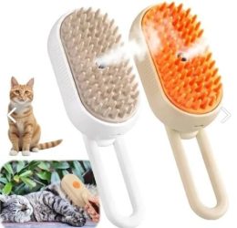 HESPERUS Saplı Buharlı Tarak Kedi & Köpek Yıkama Fırçası ( Karışık Renk )