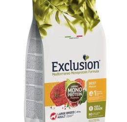 Exclusion Monoprotein Sığır Etli ve Narlı Düşük Tahıllı Büyük Irk Yetişkin Köpek Maması 12 Kg