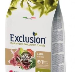 Exclusion Monoprotein Kuzu Etli ve Narlı Düşük Tahıllı Büyük Irk Yetişkin Köpek Maması 12 Kg