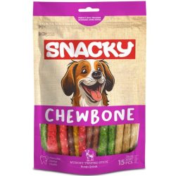 Snacky Muchy Köpek Burgu Çubuk 13cm 100gr 15li