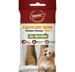 Gnawlers Köpek Ödül Kemiği Tavuklu 2’li 90 Gr