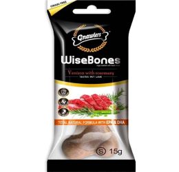 Gnawlers Köpek Ödül Kemiği Geyikli ve Biberiyeli 15 Gr