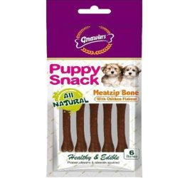 Gnawlers Chicken Flavor Meat Bone Köpek Ödülü 6 Lı