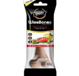 Gnawlers Wise Bone Köpek Ödül Kemiği Somonlu 40 Gr