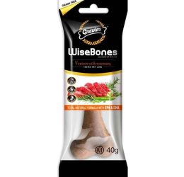 Gnawlers Wise Bones Geyik Etli ve Biberiyeli Köpek Ödül Kemiği 40 Gr