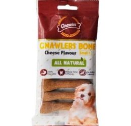 Gnawlers Köpek Ödül Kemiği Peynir Aromalı 6’lı 100 Gr