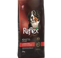 Reflex Plus Adult Lamb Büyük Irk Kuzu Pirinç Yetişkin Köpek Maması 18 Kg