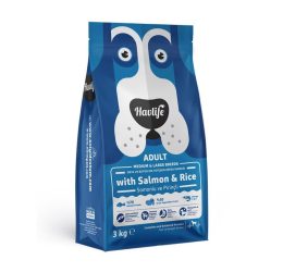 Havlife Orta ve Büyük Irk Somonlu Yetişkin Köpek Maması 3 Kg