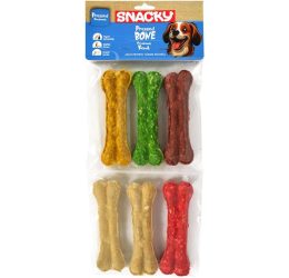Snacky Munchy Köpek Press Kemik 6’li