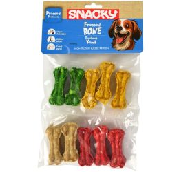 Snacky Munchy Köpek Press Kemik 10’lu  5 Cm 110 Gr