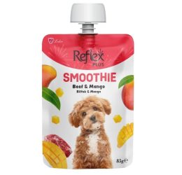 Reflex Plus Smoothie Biftekli ve Mangolu Likit Köpek Ödülü 85 Gr