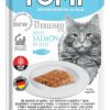 Tomi Pouch Kısırlaştırılmış Somon Ve Yumurtalı Tahılsız Kedi Konservesi 85gr