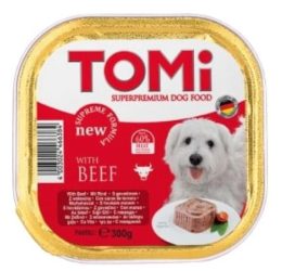 Tomi Pate Dana Etli Yetişkin Köpek Konservesi 300gr