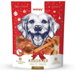 Wanpy Karışık Yılbaşı Paketli Köpek Ödülü 300 Gr