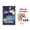Felix Ton Balıklı Kedi Yaş Maması 85 Gr 26’lı Paket