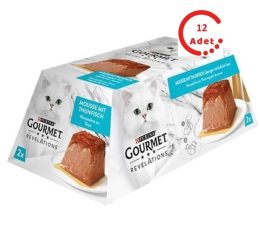 Gourmet Revelations Ton Balıklı Kedi Maması 2×57 gr 12’li Paket