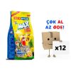 Kiki Excellent Kuş Max Menu Büyük Paraket Yemi 500 Gr 12’li Paket