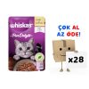 Whiskas Pouch Pure Delight Jöle İçinde Tavuklu Yetişkin Kedi Konservesi 85gr 28’li Paket