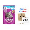 Whiskas Pouch Jöleli Ton Balıklı Kedi Maması 85 Gr 28’li Paket