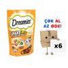 Dreamies Shakeups Multivitaminli Kedi ve Yavru Kedi Ödül Maması 55 Gr 6’lı Paket