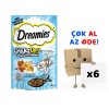 Dreamies ShakeUps Multivitaminli Deniz Ürünleri Kedi Ödül Maması 55 Gr 6’lı Paket