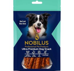 Nobilus Köpek Ödül Maması Biftekli Çubuklar 80 Gr