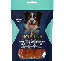 Nobilus Köpek Ödül Maması Yumuşak Ördek Dilimleri 80 Gr