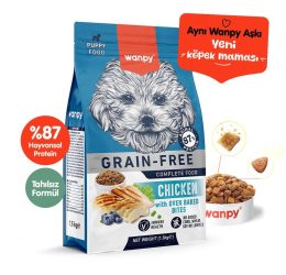 Wanpy Tahılsız Tavuklu Yavru Köpek Maması 1,5 Kg