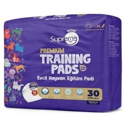 Supreme Dog Premium Evcil Hayvan Eğitim Pedi 30’lu
