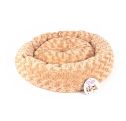 PetPretty Simit Yatak Peluş A. Kahve 55×55 cm