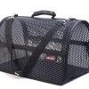 MİGNO FLYBAG Voyager Fileli Kedi Köpek Taşıma Çantası – Siyah