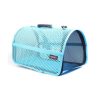 MİGNO FLYBAG Voyager Fileli Kedi Köpek Taşıma Çantası – Turkuaz