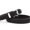 Doggie Yağlı Deri Boyun Tasması Yağlıkahve 2X35-40Cm